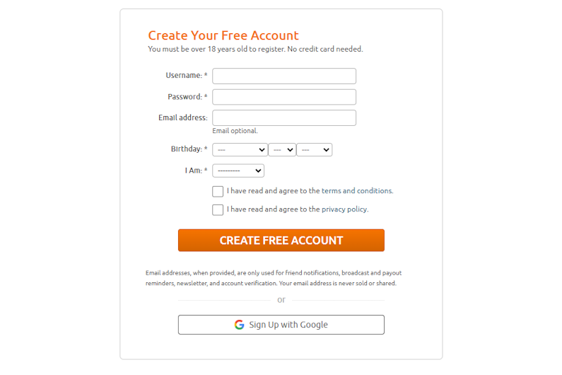 chaturbate discount offer